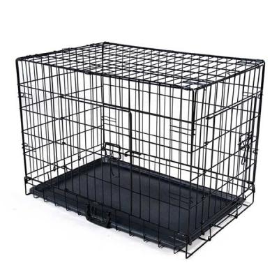 China Best Quality Breathable Pet Folding Wire Large Pet Crates For Big Dog Cat House Metal Dog Crate for sale