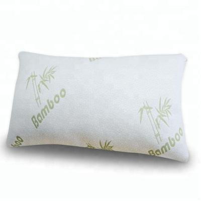 China Amazon Folded Custom Shredded Memory Foam Pillows Bed Pillow Bretahable Bamboo Adjustable Pillow With Washable Cover for sale