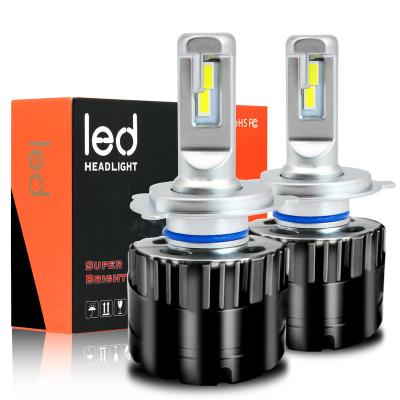 China LED car light A10 H4 38W led car headlight 3500LM 6000K front light led car headlights A10H4 for sale