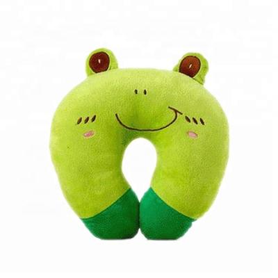 China 2020 New Design Airplane Soft Neck Pillow Supporting Cute Animals For Traveling Promotional U-shape Pillow for sale