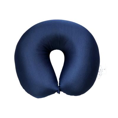 China 100% Pillow, Outdoor Grade Micro Super Beans Polyester Folding Orthopedic Kids Travel Pillows for sale