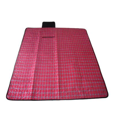 China Custom 2020 Waterproof Warm Outdoor Contract Beach 100% Polyester Fleece Picnic Blanket Wholesale for sale