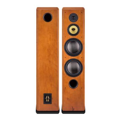 China VEN-K310T good quality 3 way home theater speaker system in veneer finish cabinet VEN-K310T for sale