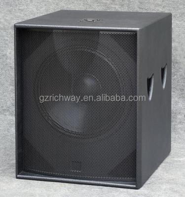 China Outdoor factory wholesale 18 inch RS18 powerful bass speakers only with 1000W power in black material painting cabinet made in China supplier direct supply for sale