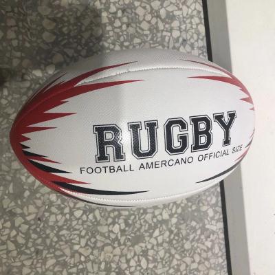 China Cheap Promotion Size 9 Customized Printing Inflatable Rugbyl Training Or Rugby for sale