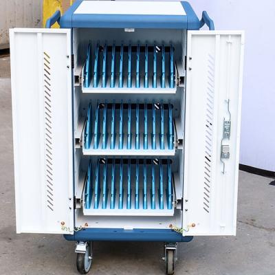 China Open Door A&D Series Aluminum Alloy Frame 30-40 Double Ways NB/USB Iron Charging Trolley for sale