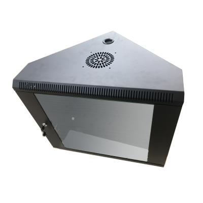 China Network Integration System 19 Inch 4U/6U/9U/12U 600*430mm Wall Mounted Cabinet 600*600mm Corner Cabinet for sale