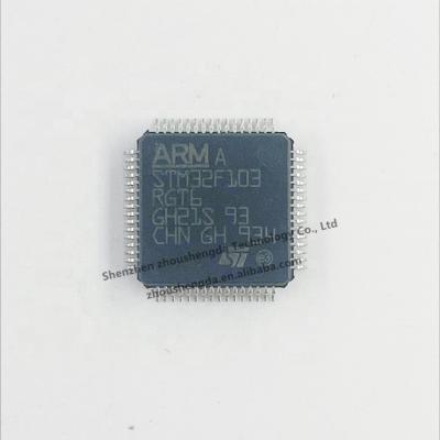 China New original microcontroller MCU STM32F103 standard chip LQFP64 integrated circuit STM32F103RGT6 for sale