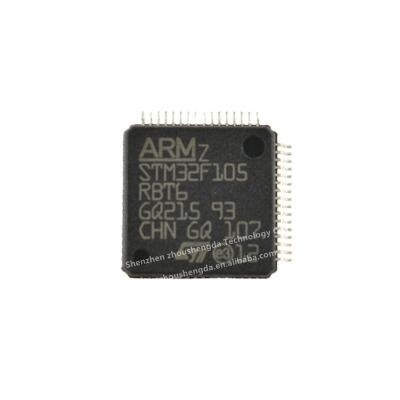 China STM32F105RBT6 Standard 32-Bit Package LQFP-64 RCT6 VB VCT6 Microcontroller MCU Integrated Circuit for sale