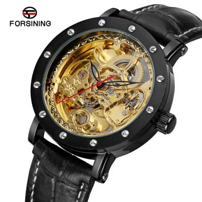 China 2021 Forsining 8159 Relojes Mechanical Waterproof Luxury Men's Automatic Watches Relojes Skeleton Watch for sale