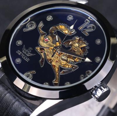 China 2021 SEWOR 652 Men's Top Brand Luxury Elegant Automatic Mechanical Classic Wristwatch Non-Specific Occasional Horse Pattern Watch for sale