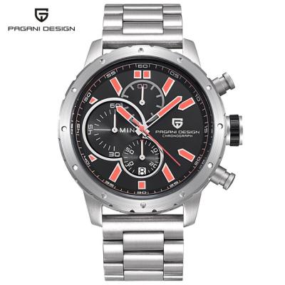 China 2021 PAGANI DESIGN 2758 men's quartz automatic sports luxury analog causal waterproof multifunctional watch for sale