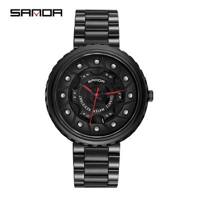 China 2021 Creative Water Resistant Sanda P1043 Quartz Analog Watches For Men's Japanese Movt Waterpoof Watch Men Luxury Brand for sale