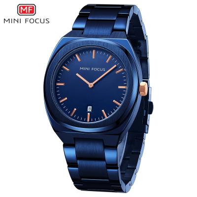 China Water Resistant Mini Focus 2021 0319 Dropship Luxury Men's Watches Stainless Steel Single Dial Quartz Wrist Watch for sale