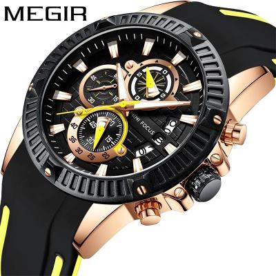 China 2021 MINI FOCUS 0244 Date 2021 Silicone Man Wristwatch Stylish Set Sport Men Quartz Automatic Japanese Movt Chronograph for sale