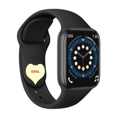 China Hot Selling Cheap Auto Date 2021 Android Watch G66L Smart Bracelet Watches With Oxygen Monitor For Outgoing for sale