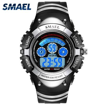 China 2021 SMAEL 0616 Digital Alarm Watch LED Night Light Sports Alarm Waterproof Wristwatches For Kids for sale