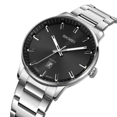 China SKMEI New Arrival Quartz Watch 1878 For Men Wrist Watch Stainless Steel Single Strap Watch For Men for sale