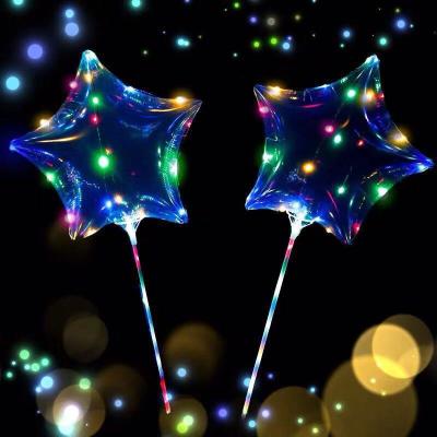 China Party Balloons Bobo Led Light Balloon Wholesale Transparent for sale