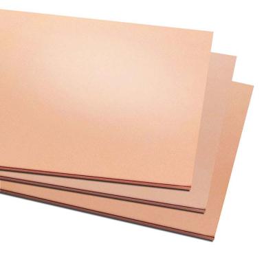 China Custom Copper Sheet Industry Copper Foil Sheet 5mm Thick Copper Plate for sale