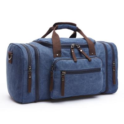 China 2017 Men Travel Bags Luggage Canvas Shoulder Duffle Bags Travel Handbag Weekend Bags Large Big Bag for sale