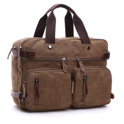 China Dual Use Fashion backpack Notebook Computer Bag Messenger Shoulder Bag Men Women Briefcase Business laptop Bag for sale