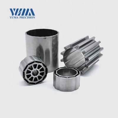 China Customizable medical instrument bldc motor rotor and stator laminated iron core stamping for motor vehicles for sale