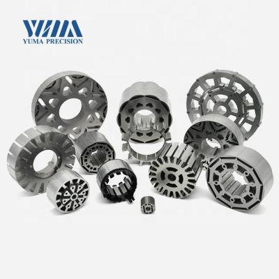 China Professional motor vehicles custom and produce high precision motor rotor and stator laminated iron core for motor vehicles for sale