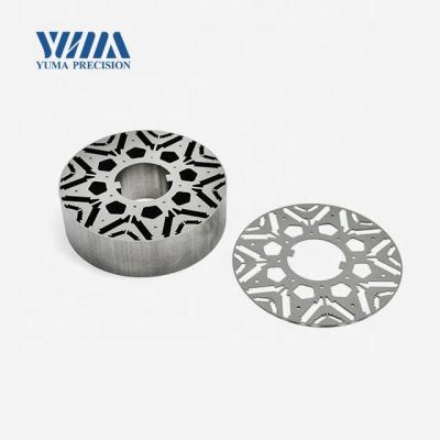 China Motor Vehicles New Energy Vehicles Motor Stator Lamination Stamping Iron Core Stator Laminated Rotor And Stamping for sale