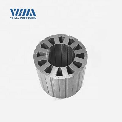 China Professional machine tool motor core custom and product OD57.8mm 12 slot iron core motor laminated stator and rotor for generator for sale