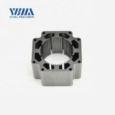 China NEMA24 Control NEMA24 Industrial Three Phase Twelve Pole Stepper Motor Iron Core Laminated Stator and Rotor for Textile Machine Motor for sale