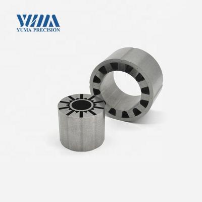 China Industrial servo control 80 series motor stator and rotor lamination customized iron core stamping for industrial control for sale