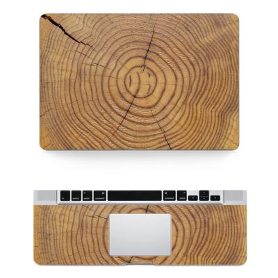 China Sticker Wood Texture Vinyl Decal Skin Cover Case For Apple Macbook Pro Air 16