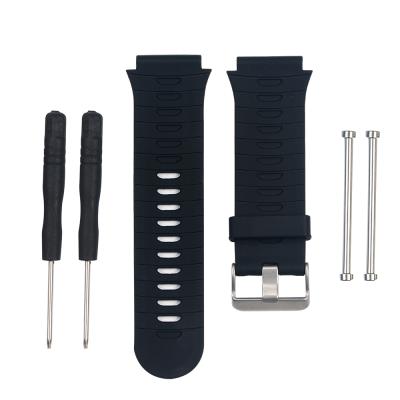 China Sports Wristband Silicone Watch Band Strap with Tool Kit and Original Srews Protector Case for Garmin Forerunner 920xt GPS 910xt 920 for sale