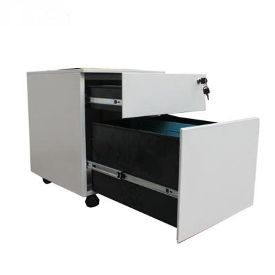 China Customized Design Office Furniture 2 Drawer Single Drawer Pedestal Cabinet Mobile File Cabinet for sale