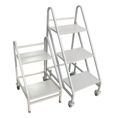 China Modern Made In China Heavy Duty Metal Steel 2.3 Step Portable Ladder for sale