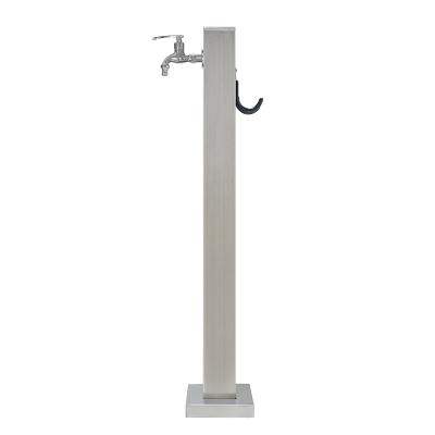 China Outdoor Floor Stand Faucets Villa Yard Antifreeze Water Pipe Stainless Steel Garden Copper Hose Faucet Water Stack for sale