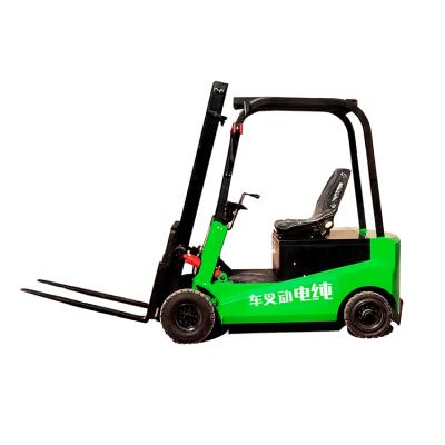 China Hotels Quality 1 Super Ton Battery Electric Price Stacker Forklift For Cargo for sale