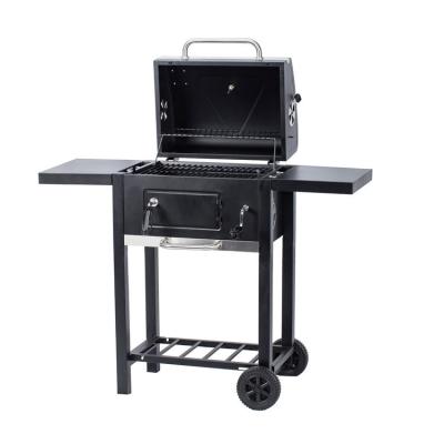 China Hot Popular BBQ Grill Outdoor BBQ Grill Household Garden Sales Easily Assembled Commercial Gas Gill With Trolley for sale