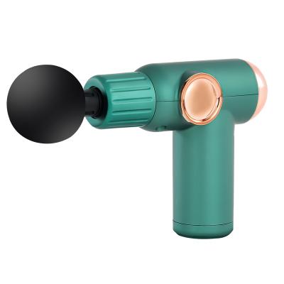 China New Design Cheap 32 Speeds Throw Massaging Mini Massage Gun Deep Tissue Percussion Wholesale for sale