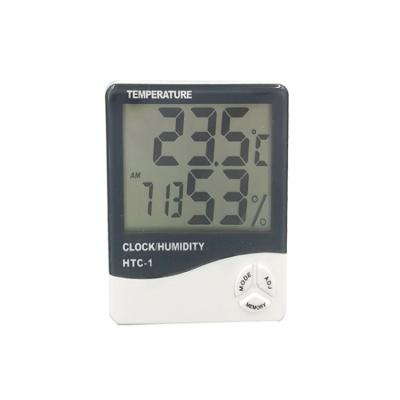 China Large ABS HTC1 LCD Display Humidity Room Temperature Digital Thermometer for sale