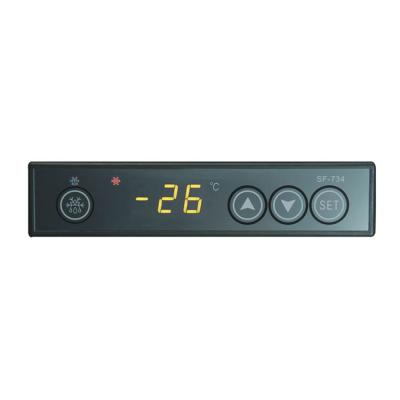 China Manual Automatic Defrost Touch Screen Digital Temperature Controller With Sensor 171*38*18mm for sale