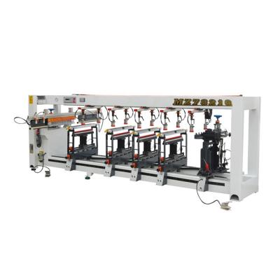 China Wood Drilling Panel Holes Six Row Woodworking Drilling Machine Multiple Row Drilling Machines for sale