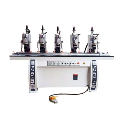 China Newest Holes Wood Mill Panel Drilling Motor And Drills High Precision Woodworking Hinge Drilling Machine For Construction Works for sale