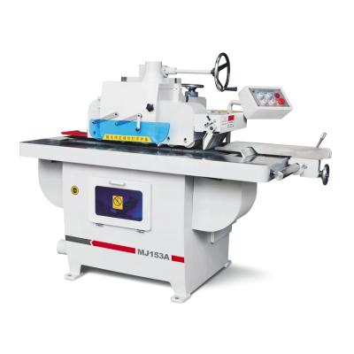 China VERTICAL woodworking machine saw blade in bottom wood single blade rip saw with 120mm cutting thickness for sale