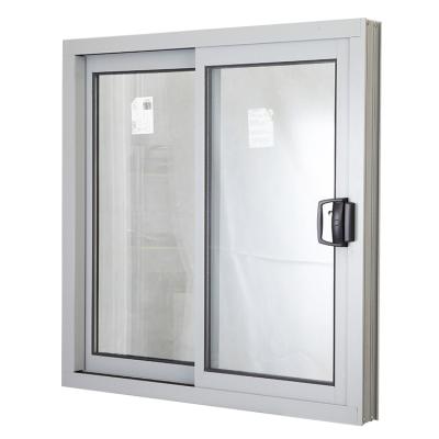 China Sliding Double Glazed Sliding Windows And Aluminum Pane Double Glazed Sliding Window for sale