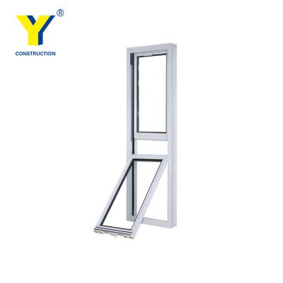 China New Australian Design Aluminum Single Hung Swing Standards Window for sale