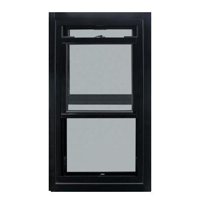 China Magnetic Screen Canada Standards Modern Design Home New North American Aluminum Double Glazing Double Hung Windows for sale