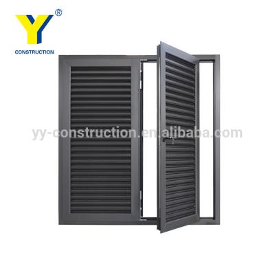 China Traditional Aluminum Canopy Doors /outdoor Plantation Shutters / Louvered French Doors for sale