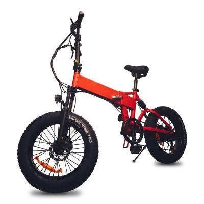 China Factory Wholesale Electric Bike 350W Motor 36V 10.4Ah Lithium Battery Electric Mountain Bike Suspension Electric Ebike 20Inch Full Tire for sale